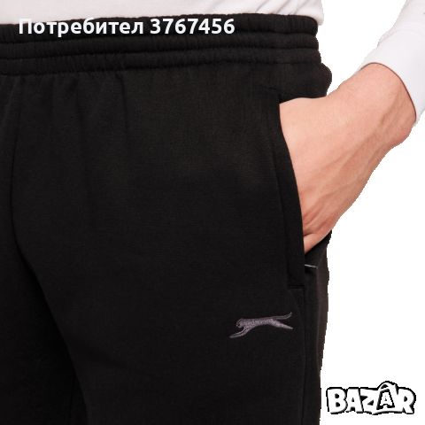 Мъжки шорти за фитнес Slazenger Puma, черни, снимка 4 - Спортна екипировка - 45318741