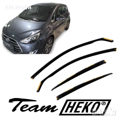 К-кт 4бр. Ветробрани HEKO за HYUNDAI I30 I40 IX20 IX35 предни и задни
