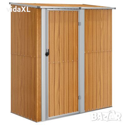 vidaXL Градински навес 180,5x97x209,5см поцинкована стомана дървен в(SKU:150906ид