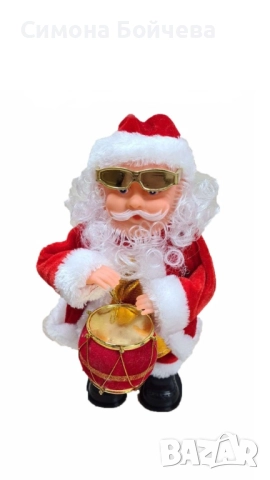 Коледна украса Танцуващ Дядо Коледа SD23, снимка 4 - Декорация за дома - 52804471