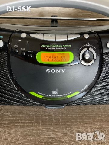 SONY ZS-YN7L MP3 RADIO MD AUX BOOMBOX Ghetto Blaster радио касетофон, снимка 8 - Аудиосистеми - 45795184