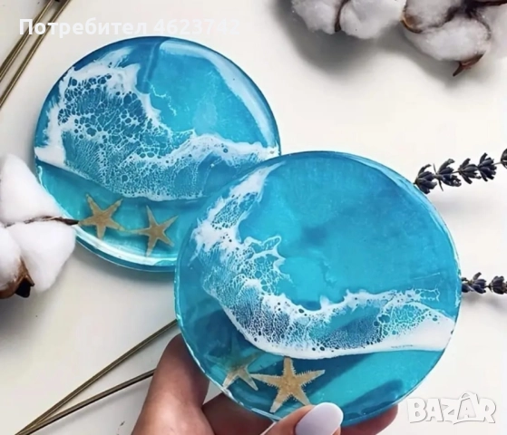 Нови силиконови молдчета за епоксидна смола и керамика, снимка 11 - Други - 52139150