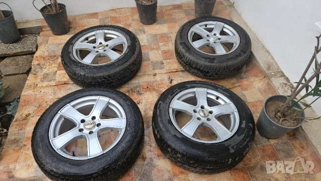 Джанти 17" 5х114 с 4 бр. 215 65 17 зимни гуми Continental WinterContact и Vredestein Wintrac pro, снимка 7 - Гуми и джанти - 51896995
