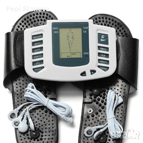 Акупунктурен масажор за цервикална стимулация с масажиращи чехли, снимка 2 - Друга електроника - 52142076