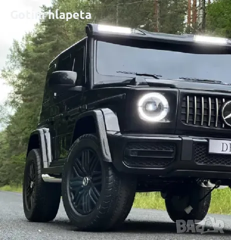 Двуместна джип G63 4X4 24V батерия,MP3, с меки гуми с Кожена седалка, снимка 10 - Детски велосипеди, триколки и коли - 46818842