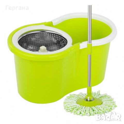 Моп за почистване на под - ламинат  - spin mop 360, снимка 2 - Мопове, кофи, четки и метли - 46360493