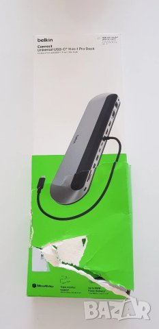 Belkin Connect USB-C 11-in-1 Pro Dock – Максимална свързаност и производителност , снимка 2 - Кабели и адаптери - 50567091