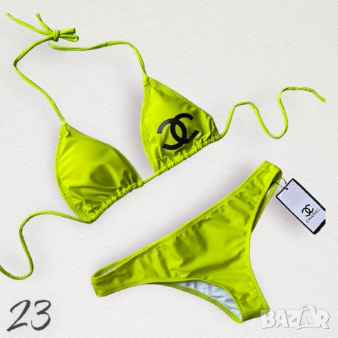 Chanel бански 5 цвята , снимка 2 - Бански костюми - 50809470