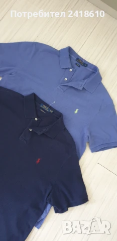 POLO Ralph Lauren Pique Cotton Slim Fit Mens Size XL ОРИГИНАЛ! 2бр. Мъжки Тениски!, снимка 12 - Тениски - 50966974