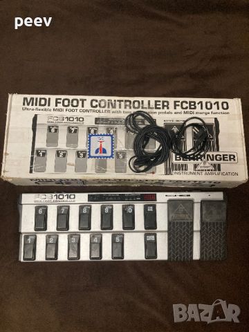 Behringer FCB1010 + MIDI кабел + Захранващ кабел
