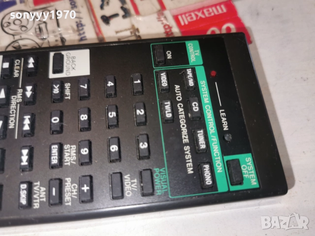 SONY RM-P342 RECEIVER PROGRAMMABLE REMOTE SWISS 1512251100, снимка 13 - Ресийвъри, усилватели, смесителни пултове - 52798726