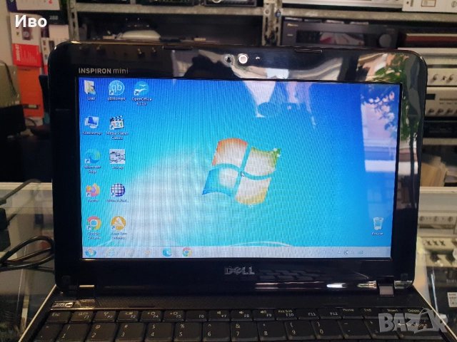 💻 10,1" Лаптоп Dell Inspiron mini 1012 Има зарядно. Преинсталиран, готов за употреба. RAM - 2GB, 1,, снимка 11 - Лаптопи за дома - 52040280