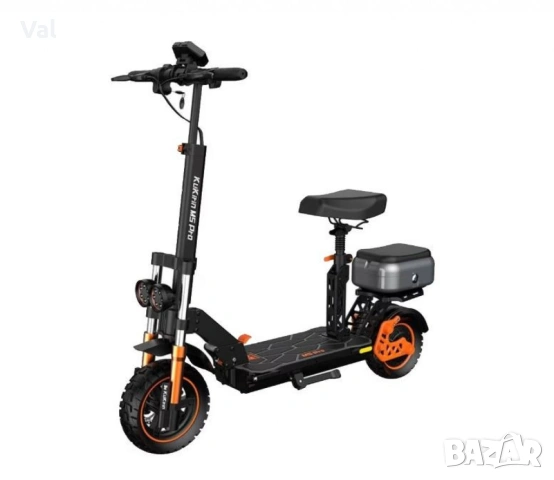 Електрическа тротинетка KuKirin M5 Pro – 1000W, 70 км пробег, 52 км/ч, сгъваема, снимка 2 - Велосипеди - 53664863