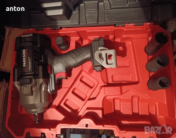 1898nm ударен гайковерт парксайд 20V cordless impact wrench PASSP 20-Li C4 черен Германия