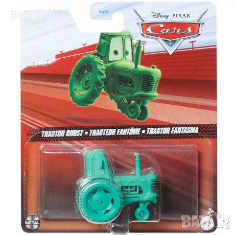 Оригинална kоличка Cars Tractor Ghost / Disney / Pixar, снимка 1 - Коли, камиони, мотори, писти - 46470375