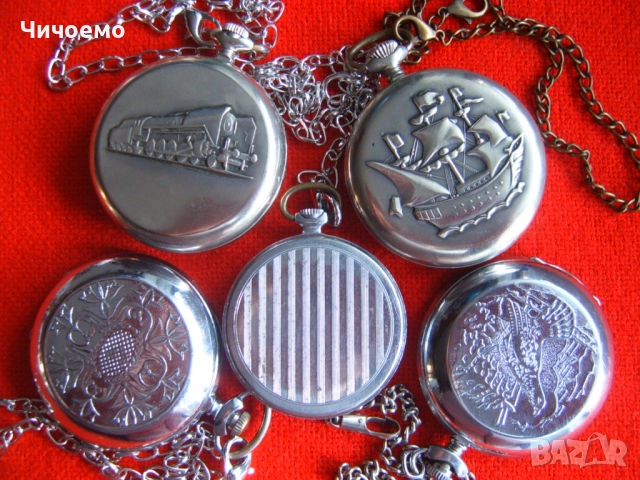 Стари оригинални механични джобни часовници Молния СССР, снимка 7 - Антикварни и старинни предмети - 52248666