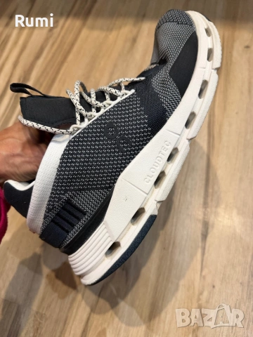 Оригинални маратонки On Running Cloudnova Black White ! 41, снимка 9 - Маратонки - 53760243