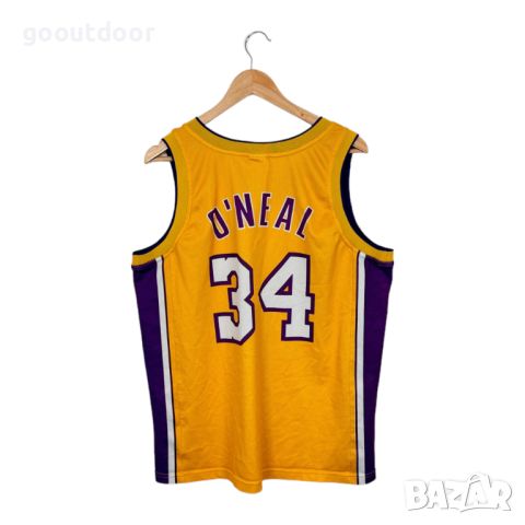Баскетболен потник 90s Shaquille O'Neil #34 LA Lakers Champion Jersey, снимка 2 - Баскетбол - 46256709