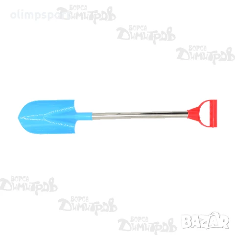 Голяма Лопата за плажа или пясъчника с метална дръжка и работна част от плътна пластмаса. 70см _2213, снимка 2 - Други - 50733369