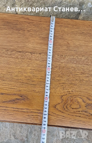 Винтидж помощна масичка с чекмедже, снимка 12 - Маси - 54229933