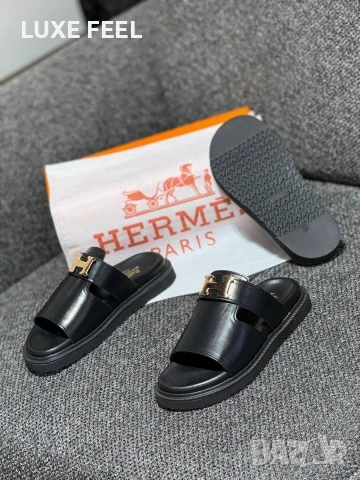 Hermes ⚜️Дамски Чехли 36-41н., снимка 7 - Чехли - 53940817