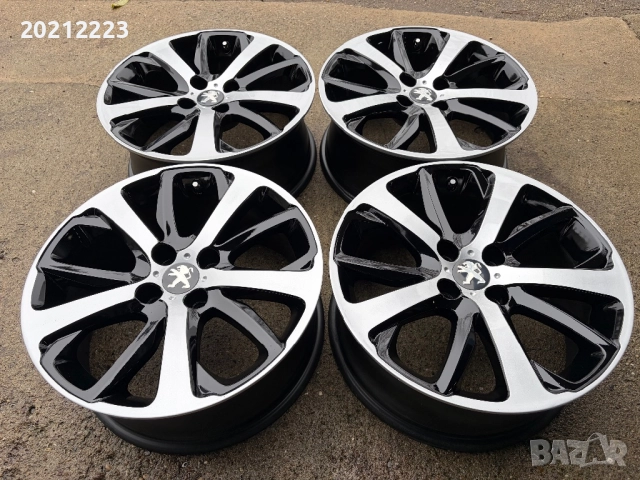 4 броя алуминиеви джанти за Peugeot 207,208,301,308,3008  17, снимка 4 - Гуми и джанти - 52583982
