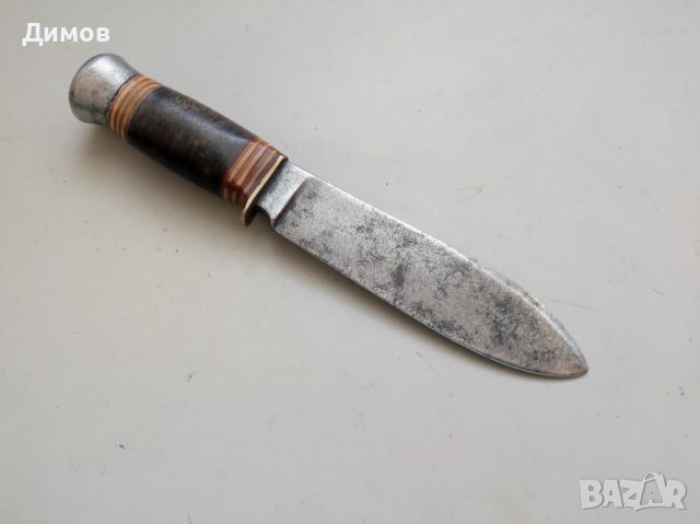 Стар колекционерски боен / ловен нож SOLINGEN Солинген, снимка 6 - Ножове - 46241708