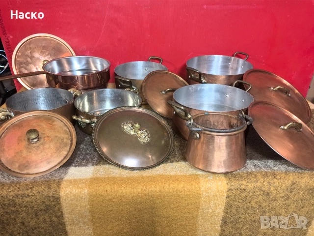 медни съдове, снимка 6 - Декорация за дома - 53740693