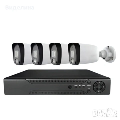 Професионален комплект за сигурност с 4 камери IP67 YL-806B, снимка 8 - Комплекти за видеонаблюдение - 53389888