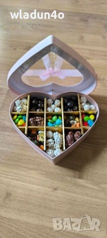 Сладък подарък-Сърце с бонбони-26лв, снимка 4 - Домашни продукти - 45373649