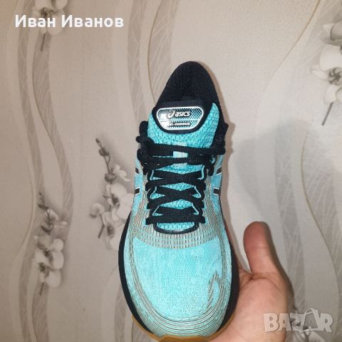 маратонки Asics Gel Nimbus 21 Winterized  Ice Mint  номер 39,5, снимка 5 - Маратонки - 37320732