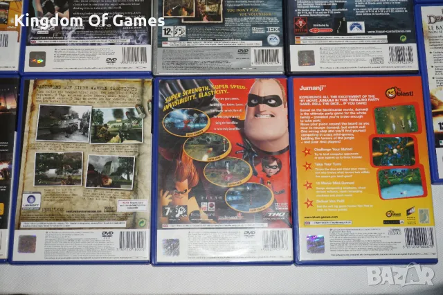 Игри за PS2 The Simpsons/Deus Ex/Gladiator/Legion/Top Gun/The Incredibles/Commandos 2/Jumanji, снимка 14 - Игри за PlayStation - 45514116