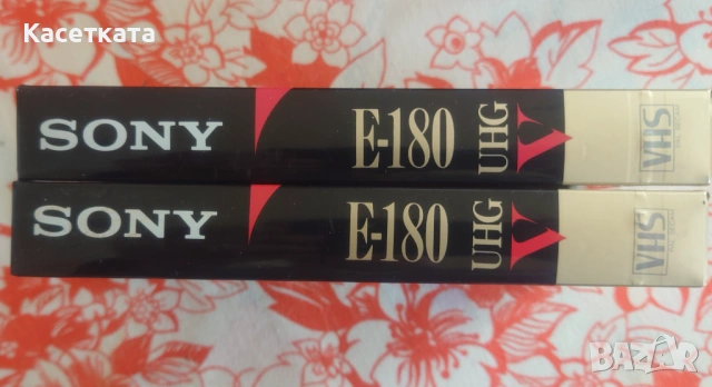 Видеокасети VHS Sony UHG E-180, снимка 3 - Плейъри, домашно кино, прожектори - 53834996