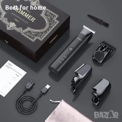 Мъжки тример за брада, коса с кабел/без кабел  YIRISO, снимка 8 - Тримери - 50390791