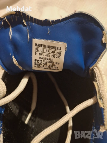 Adidas AdiPure футболни обувки №45 – оригинални, снимка 8 - Футбол - 53928585