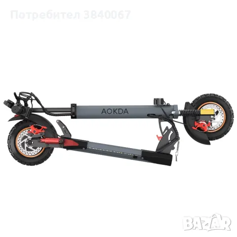 Aokda A1 Електирческа тротинетка 800W, снимка 11 - Други спортове - 49189539