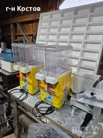 Сок и Айрян машина Италиянска 2х8 литра, снимка 6 - Обзавеждане на кухня - 52322964