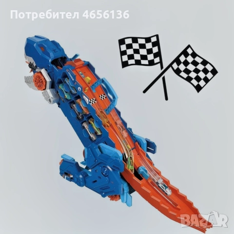 Hot wheels T-rex car track писта за коли Т-рекс
