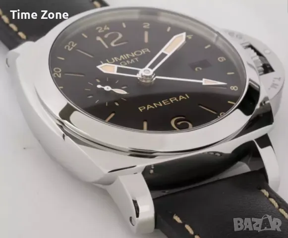 Panerai Luminor 1950 3 Days GMT 44mm Steel Black Dial Automatic Различни Варианти, снимка 8 - Мъжки - 48009872