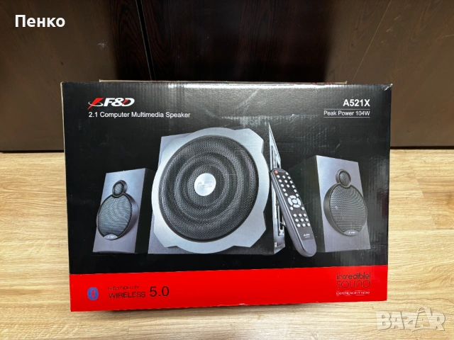 Компютърни тонколони FENDA A521X, снимка 9 - Bluetooth тонколони - 53636656