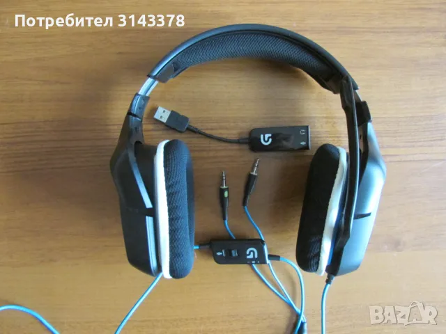 Logitech G430 слушалки с микрофон, снимка 1 - Слушалки и портативни колонки - 47049992