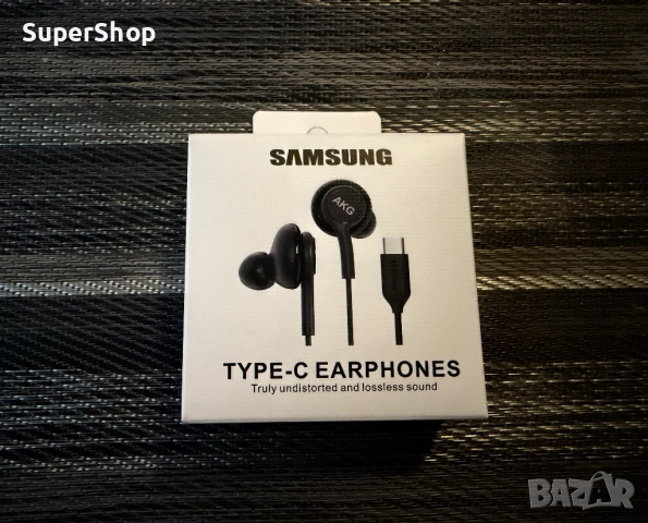 Слушалки Samsung AKG с микрофон Type C S20 S22 S23  S21 S25 S26 Note