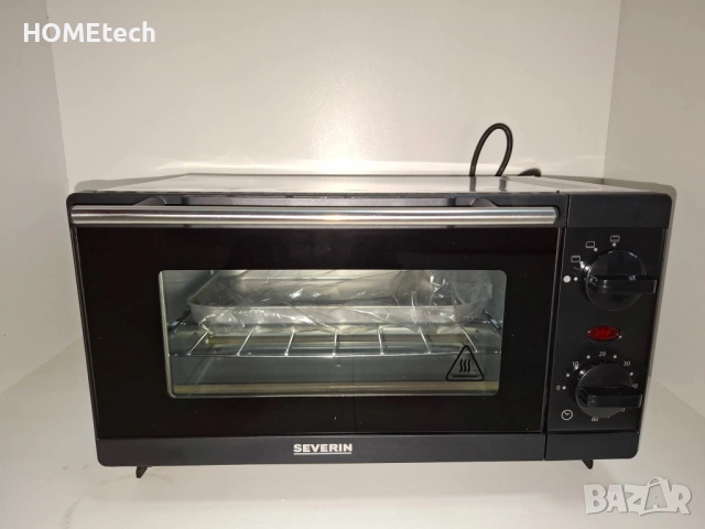 Електрическа фурна Severin, 800W, 9L, снимка 2 - Печки, фурни - 53635204