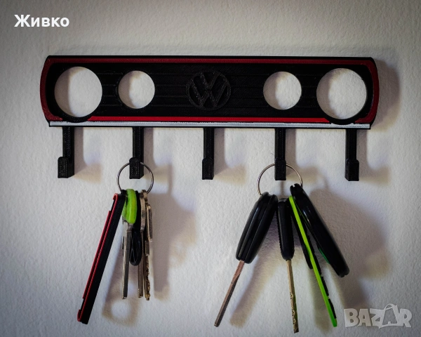 Поставка за ключове за стена с автомобилно лого., снимка 4 - Декорация за дома - 54131071