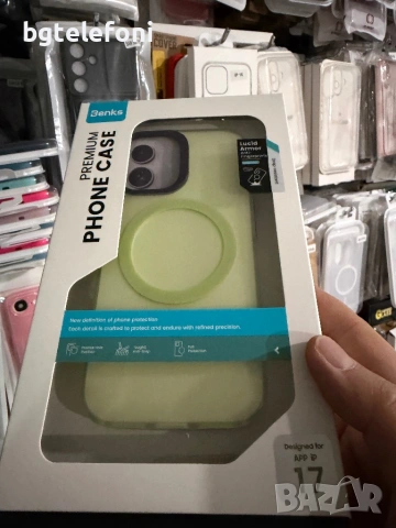 BENKS Magsafe гърбове за iPhone 17, снимка 9 - Калъфи, кейсове - 53953346