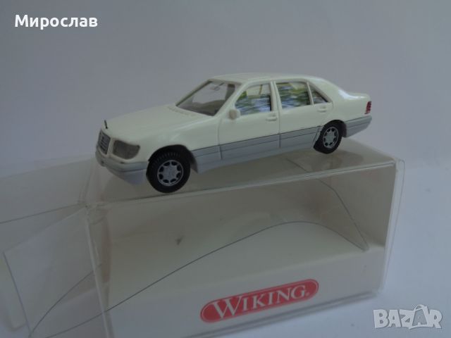  WIKING 1:87 H0 MERCEDES BENZ 500 SEL S 500 КОЛИЧКА МОДЕЛ, снимка 5 - Колекции - 46412767