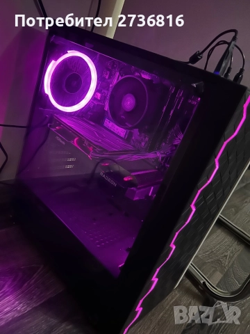 Геймърски компютър + монитор 180Hz гаранция до 2027