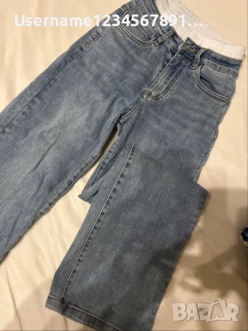 Дънки 25 размер еластични , снимка 2 - Дънки - 53005637