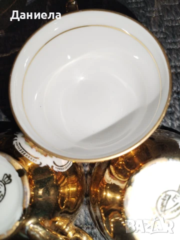 Златен сервиз с рисунки на Ромео и Жулиета , снимка 6 - Сервизи - 50675284