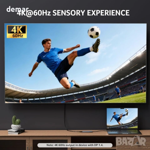 Acer 6-в-1 USB C хъб 10Gbps, USB C към HDMI адаптер 4K@60Hz, 2×USB-C 3.2, 1×USB A 3.2, 1×USB 2.0, снимка 3 - Кабели и адаптери - 54217906